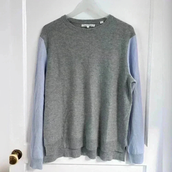 Chinti & Parker Color Block Cashmere Wool Sweater LIKE NEW - Picture 1 of 3